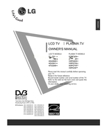 LG 326000 (140 pages) TV Operating Manual