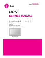 LG LA86B 32LG70 32LG70-UA (37 pages) TV Service Manual