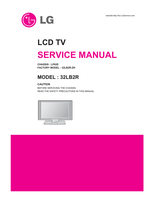 LG LP62E 32LB2R-ZH 32LB2R (32 pages) TV Service Manual