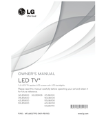 LG 32LB5800 32LB580B 39LB5800 42LB5800 55LB5800 MFL68027912 (36 pages) TV Operating Manuals LG 32LB5800 32LB580B 39LB5800 42LB5800 55LB5800 MFL68027912 (36 pages) TV Operating Manuals