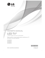 LG 32LB620B 42LB6200 49LB6200 55LB6200 *MFL67987112* (61 pages) TV Operating Manuals LG 32LB620B 42LB6200 49LB6200 55LB6200 *MFL67987112* (61 pages) TV Operating Manuals
