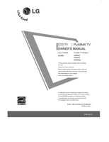 LG MFL34797023 (74 pages) TV Operating Manual