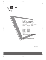 LG 42LC5DC 32LX5DC 42PX8DC S8-25428 S8-21950 S7-94054 S7-93931 (38 pages) TV Operating Manual