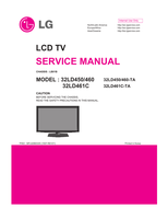 LG LB01B 32LD450 MFL62865305 32LD461C 460-TA 32LD461C-TA (45 pages) TV Service Manual