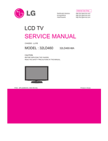 LG LL01B 32LD460 MFL62886405 32LD460-MA (73 pages) TV Service Manual