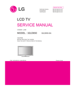 LG LJ03B 32LD650 MFL63261811 32LD650-SA (52 pages) TV Service Manual