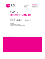 LG LJ03B 32LD840 MFL63261818 32LD840-SA (66 pages) TV Service Manual