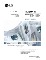 LG 32LC2D 37LC2D 42LC2D 42PC3D 42PC3DV 50PC3D 3828TUL527A (17 pages) TV Operating Manual