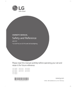 LG 32LF580B 50LF6100 32LF5800 55LF6100 42LF5800 60LF6100 (37 pages) TV Operating Manual