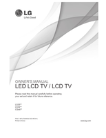 LG 22LS3500-ZA EKLC201853 32LS35** MFL67409503 (198 pages) TV Operating Manual