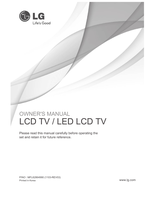 LG MFL62864990 (45 pages) TV Operating Manuals LG MFL62864990 (45 pages) TV Operating Manuals