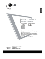 LG 37LB5RT (126 pages) TV Operating Manual