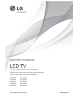 LG 42LA6200 42LA6250 47LA6200 47LA6250 50LA6200 50LA6250 (42 pages) TV Operating Manuals LG 42LA6200 42LA6250 47LA6200 47LA6250 50LA6200 50LA6250 (42 pages) TV Operating Manuals