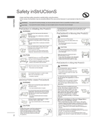 LG 42LD5 Series (17 pages) TV Operating Manual
