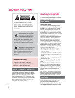 LG 42LE5400 42LE5500 42LE7500 47LE5400 47LE5500 47LE7500 (136 pages) TV Operating Manual