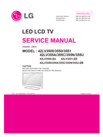 LG LD01U 42LV3500 MFL62863058 42LV355A 42LV3500-ZA 42LV3550 (100 pages) TV Service Manual