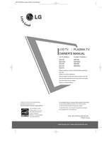 LG MFL34797033 (34 pages) TV Operating Manual