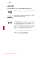 LG 42PT250-ZA (140 pages) TV Operating Manual