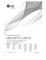 LG 19LH20R 22LH20R 42LH90QR 26LH20R 47LH90QR 32LH20R 42SL90QR (134 pages) TV Operating Manuals LG 19LH20R 22LH20R 42LH90QR 26LH20R 47LH90QR 32LH20R 42SL90QR (134 pages) TV Operating Manuals