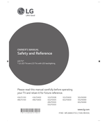 LG 43LF5100 43LF5400 49LF5100 49LF5400 *MFL68663702* 32LF550B (45 pages) TV Operating Manuals LG 43LF5100 43LF5400 49LF5100 49LF5400 *MFL68663702* 32LF550B (45 pages) TV Operating Manuals