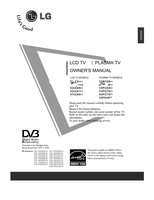 LG 476000 (140 pages) TV Operating Manual