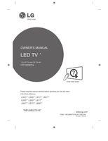 LG LB63** LB68** LB72** LB87** LB65** LB69** LB73** LB67** (322 pages) TV Operating Manuals LG LB63** LB68** LB72** LB87** LB65** LB69** LB73** LB67** (322 pages) TV Operating Manuals