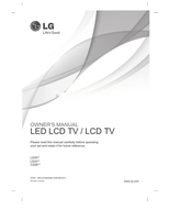 LG LS35** LS34** CS46** (120 pages) TV Operating Manual