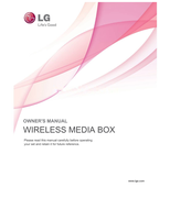 LG AN-WL100 (40 pages) TV Operating Manual