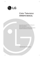LG Color Television (24 pages) TV Operating Manual