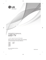 LG LA62** LN57** LA64** LN61** LA66** LA69** LA74** (204 pages) TV Operating Manuals LG LA62** LN57** LA64** LN61** LA66** LA69** LA74** (204 pages) TV Operating Manuals
