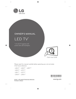 LG LB63** LB69** LB87** LB65** LB72** LB67** LB73** LB68** (60 pages) TV Operating Manual