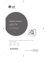 LG LB63** LB68** LB73** LB65** LB69** LB86** LB67** LB72** (254 pages) TV Operating Manual