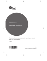 LG LF58** (17 pages) TV Operating Manual