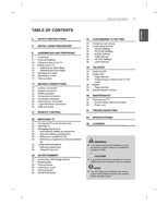 LG LN41 Series (48 pages) TV Operating Manual