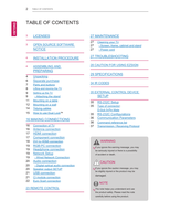 LG LT38** LT64** LT66** LT74** LT76** (42 pages) TV Operating Manual
