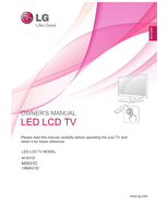 LG M1931D M2631D 19MA31D (42 pages) TV Operating Manual