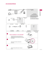 LG 42PC1D 50PC1D 2-Wall 2-eye-bolts 42LC2D 2-brackets 32LC2D (93 pages) TV Operating Manual