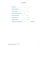 LG Table Of Contents; Contents   49LF5400 (29 pages) TV Service Manual