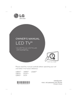 LG UB85 Series (104 pages) TV Operating Manual