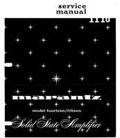Marantz 14 (17 pages) Amplifier Service Manual