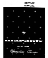 Marantz 2226B (31 pages) Audio/Video Receiver Service Manual