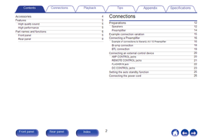 Marantz AMP10 (38 pages) Amplifier Operating Manual