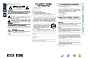Marantz AV7701 (186 pages) Amplifier Operating Manual