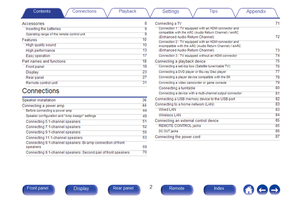 Marantz AV7706 (326 pages) Amplifier Operating Manual
