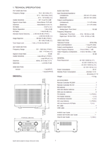 Marantz AV8003 90M46CW855000 (219 pages) Amplifier Service Manual
