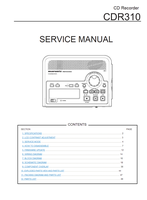 Marantz CDR310 (47 pages) Recording Equipment Service Manual