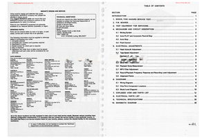 Marantz cp430 (19 pages) Amplifier Service Manual