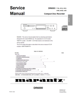 Marantz DR6000 22360 (39 pages) Recording Equipment Service Manuals Marantz DR6000 22360 (39 pages) Recording Equipment Service Manuals