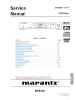 Marantz DV4500 90M12BW855010 (48 pages) Audio/Video Receiver Service Manuals Marantz DV4500 90M12BW855010 (48 pages) Audio/Video Receiver Service Manuals