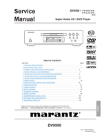 Marantz DV9500 90M21AK855010 (176 pages) Audio/Video Receiver Service Manuals Marantz DV9500 90M21AK855010 (176 pages) Audio/Video Receiver Service Manuals